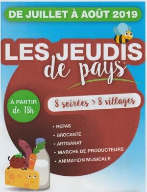 Affiche Les Jeudis De Pays